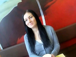 I joined Alla for a friendly chat in a local McDonald\'s,